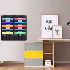 Hanging File Holder Organizer Rack