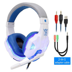 Wired Gaming Headphones with Light Up Feature