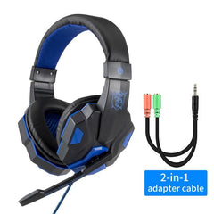 Wired Gaming Headphones with Light Up Feature