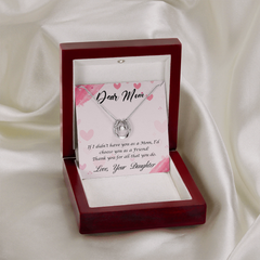 Dear Mom, Love Your Daughter Necklace