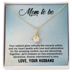 Mom To Be, Love Your Husband Alluring Beauty Necklace