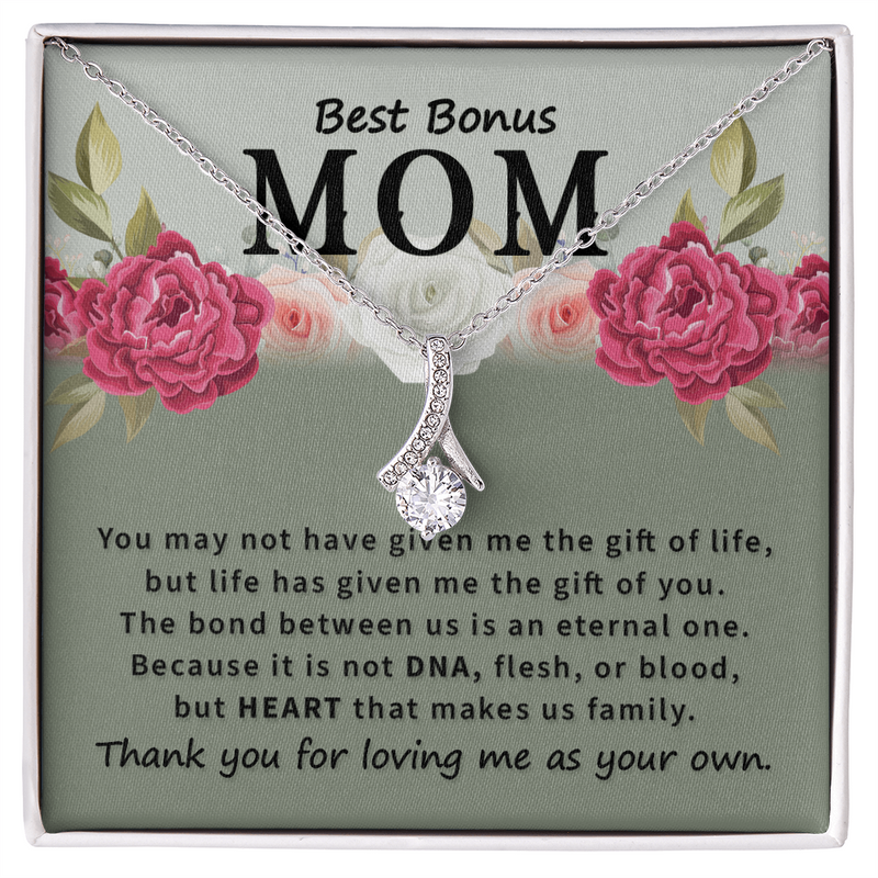 Best Bonus Mom Alluring Beauty Necklace