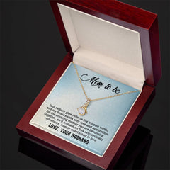 Mom To Be, Love Your Husband Alluring Beauty Necklace