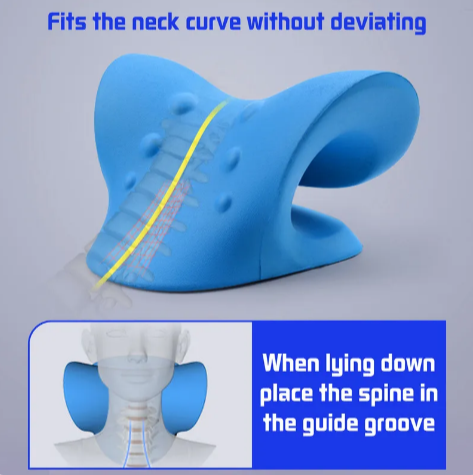 Neck Traction & Massage Pillow