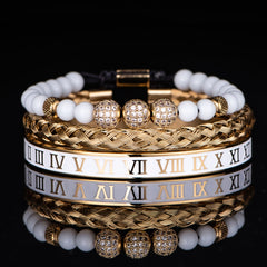 Diamond Roman Bracelets