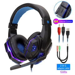Wired Gaming Headphones with Light Up Feature